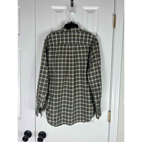 Ralph Lauren Childs Plaid Button Down Shirt L 14/16 - Picture 2 of 2